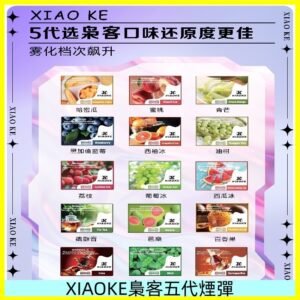 梟客五代煙彈|XIAOKE可替換式電子煙|通用Relx6代|ILIA五代主機